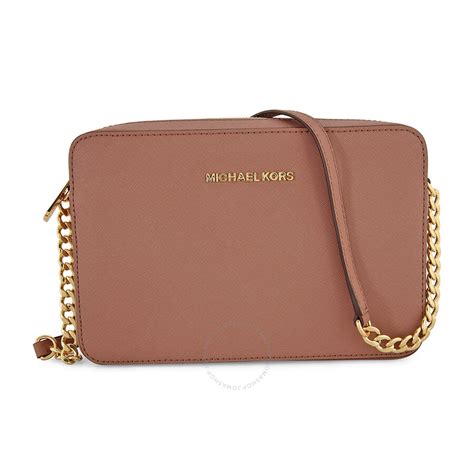 michael michael kors jet set travel large crossbody dusty rose|mike Kors jet crossbody.